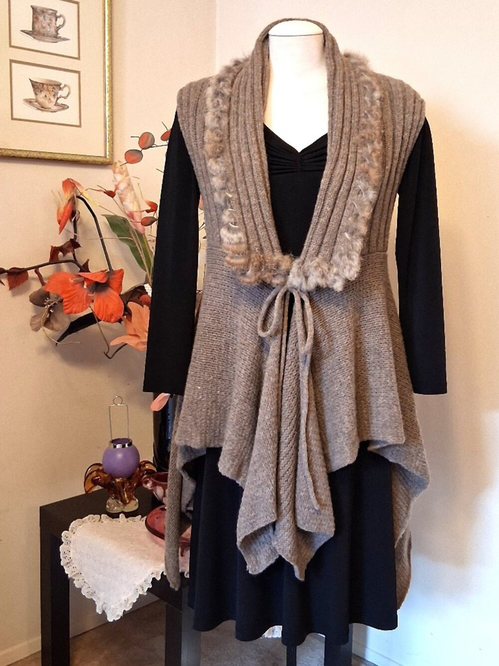 I.AM.GIA Luxury Wool Knit Cardigan Sweater Coat Women 38 Soft Shrugs Knitwear